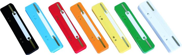 Produktbild Donau Ordnerhefter, pp, metallstreifen, 25 stück, farbig sortiert