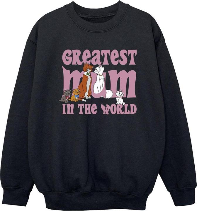 Actual product image Disney Boys The Aristocats Greatest Mum Sweatshirt (128)