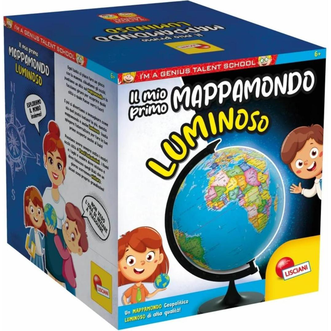 Lisciani I'M A Genius Il Mio Primo Mappamondo Luminoso