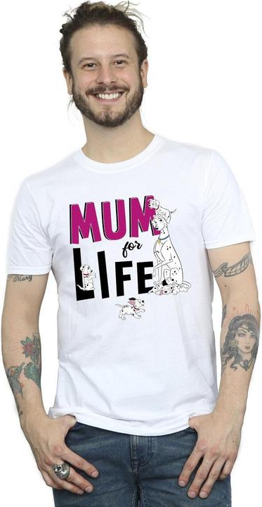 Immagine prodotto Disney 101 Dalmatians Mum For Life Maglietta Uomo (3XL)
