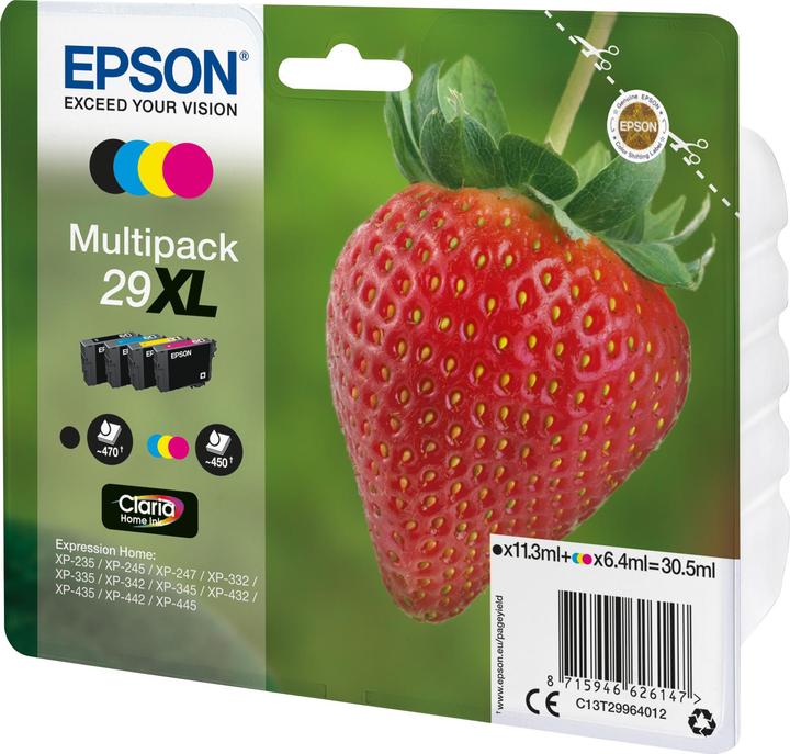 Produktbild Epson MULTIPACK 4-COL.29XL HOME INK (BK, C, M, Y)