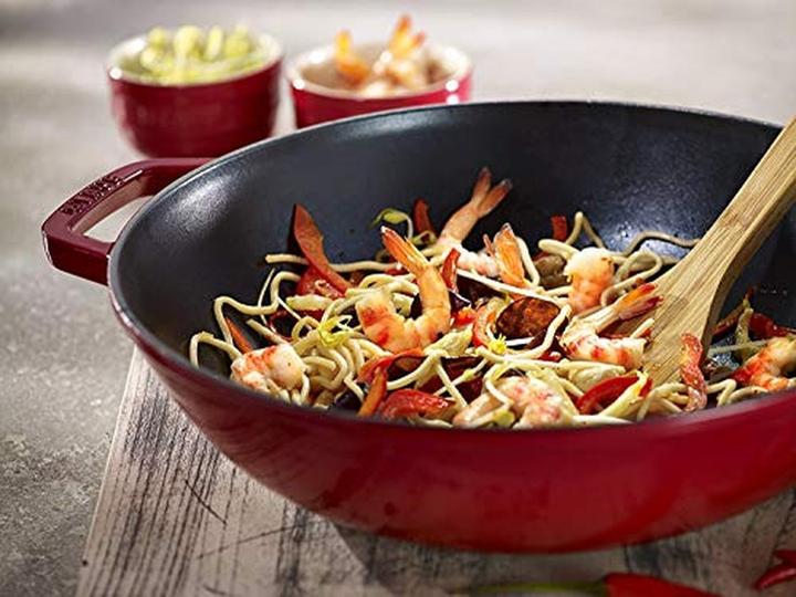 Actual product image Staub Wok (30 cm, Wok, Cast iron)