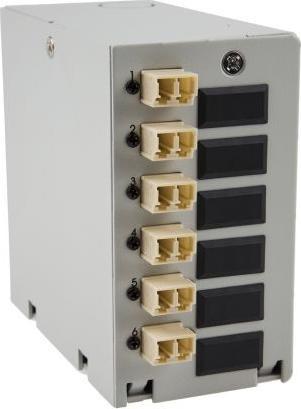 Produktbild RS PRO Din Rail box loaded with 6 x LC