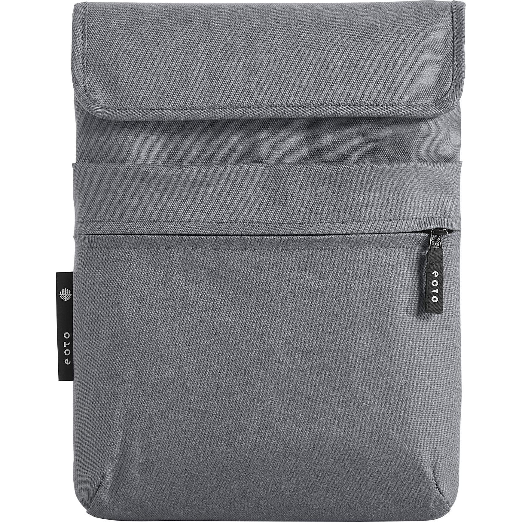 Eoto Laptop-Tasche ROAM:OFFICE L, bis 14", nachhaltig (14"), Notebooktasche, Grau