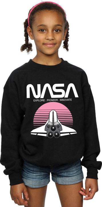 Produktbild Nasa Space Shuttle Sunset Sweatshirt Mädchen (152, 158)