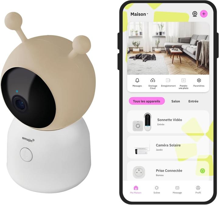 Produktbild Omajin Babyphone (Babyphone mit Kamera)