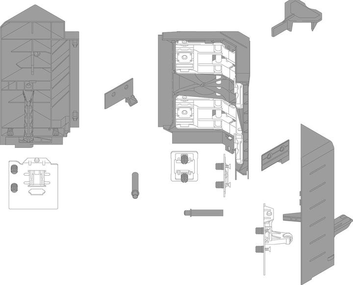 Produktbild Blum Space-Corner Syncromotion-Set TANDEMBOX antaro D