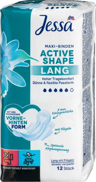 Produktbild dm Jessa Maxi-Binden Active Shape (1 x)