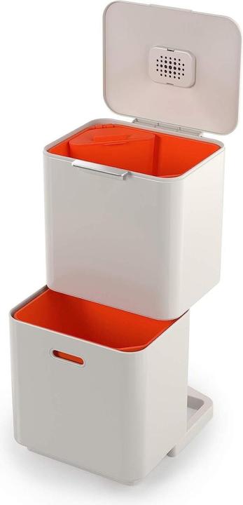 Produktbild Joseph Joseph Totem Pop 40L Mülltrennungs- & Recycling-Einheit - Stein (40 l)