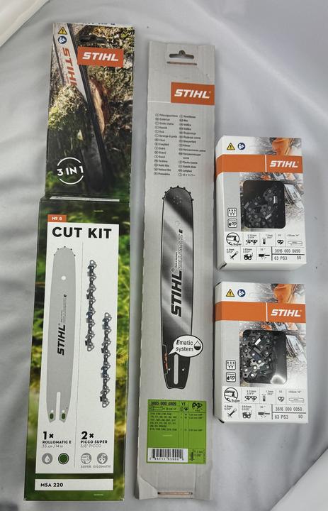 Productafbeelding Stihl SNIJSET 8 MSA220 30050009906, 30050004809 + 36160000050 (Kettingzaag, Onderdelen voor tuinmachines)