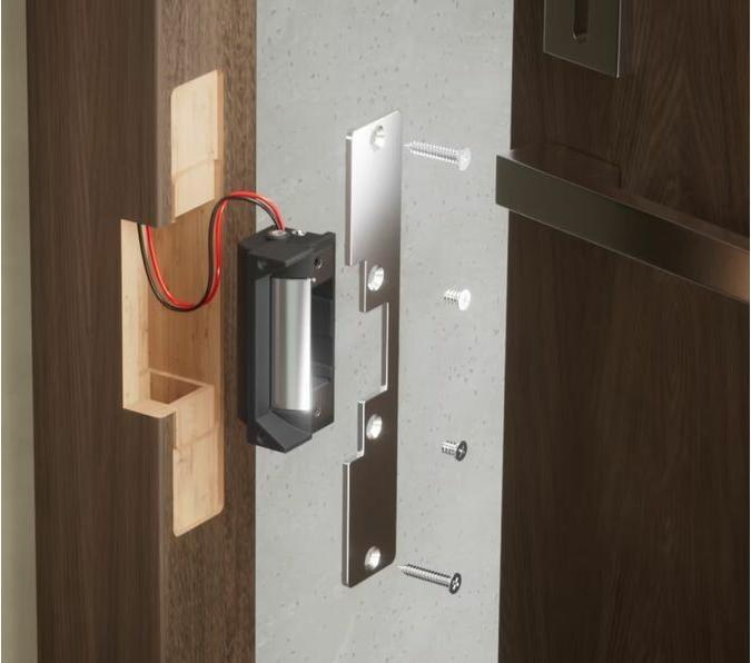 Actual product image Ubiquiti Fail-Safe Elektrischer Türöffner Silber