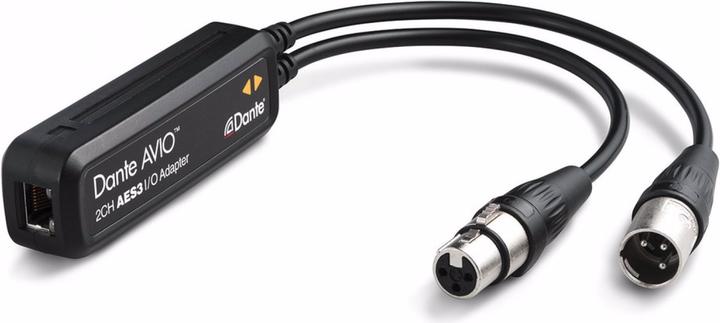 Actual product image Audinate Dante Avio AES3/EBU, Input/Output Adapter (Audio Converter)