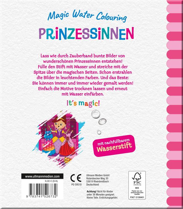 Produktbild Magic Water Colouring - Prinzessinnen