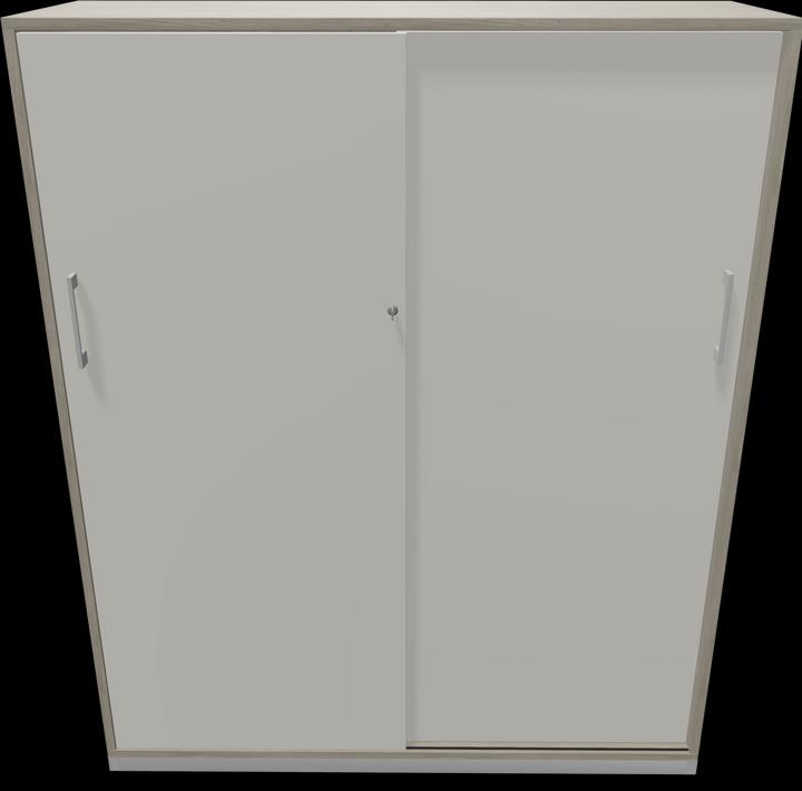 Actual product image Narbutas Choice sliding door cabinet (120 x 40 x 146.5 cm)