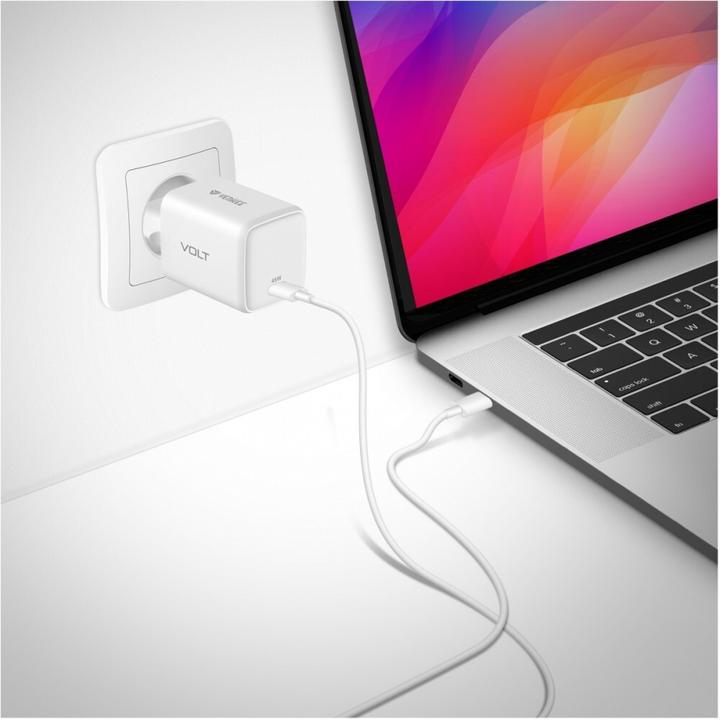 Immagine prodotto Yenkee Caricatore USB-C 45W 3A Power Delivery 3.0 QC3.0, bianco (45 W, 1 porzione)