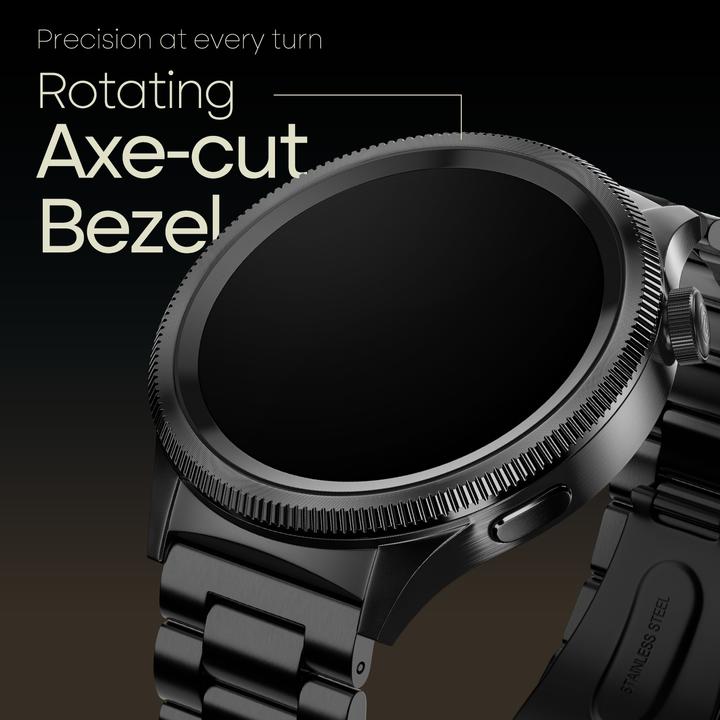 Actual product image Noise NoiseFit Halo 2 Smartwatch Elite Black (42 mm)