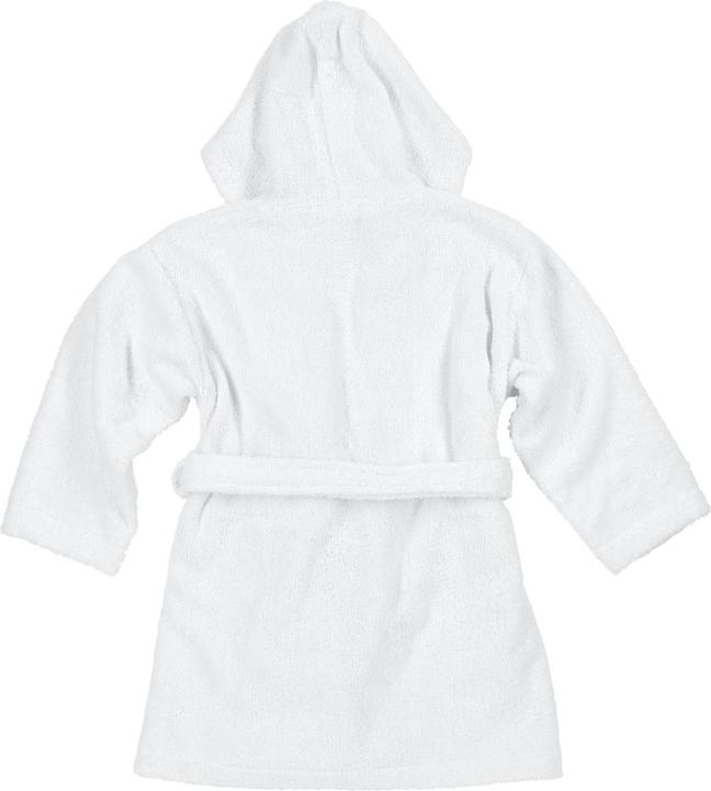 Immagine prodotto Meyco Accappatoio mt 98/104 Basic in spugna bianco (98, 104)