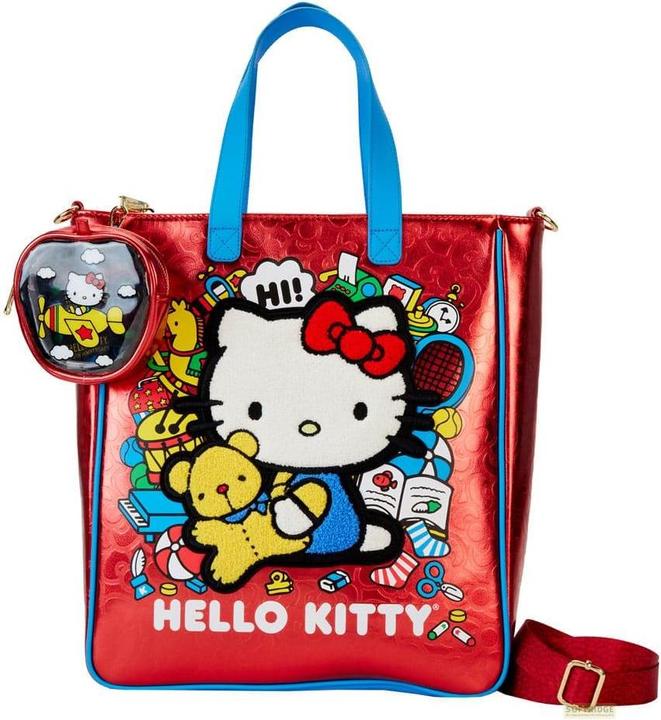 Loungefly Hello Kitty by Tragetasche & Geldbörse 50th Anniversary