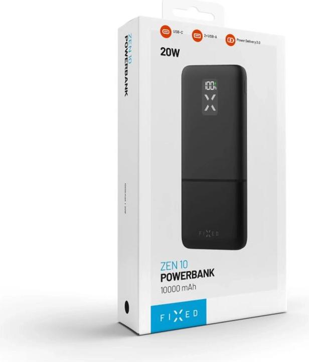 Produktbild Fixed Zen USB-C PD 20W Power Bank 10.000 mAh (10000 mAh, 20 W, 37 Wh)