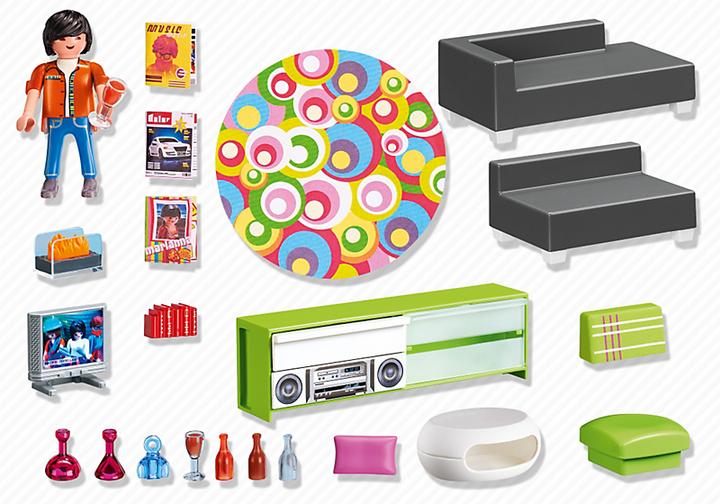 Produktbild Playmobil Wohnzimmer (5584, Playmobil City Life)