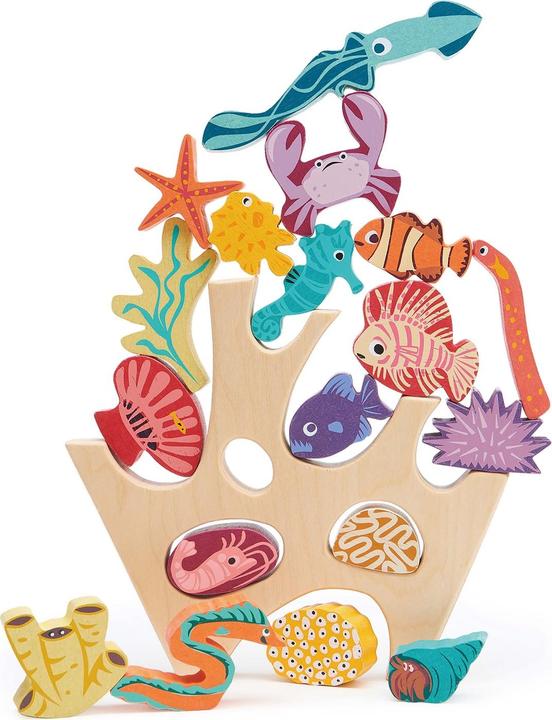 Produktbild Tender Leaf Toys Stapelspielzeug Korallenriff