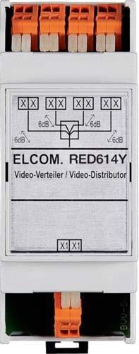 Immagine prodotto Elcom Distributore video 4gang 2 fili REG (RED614Y)