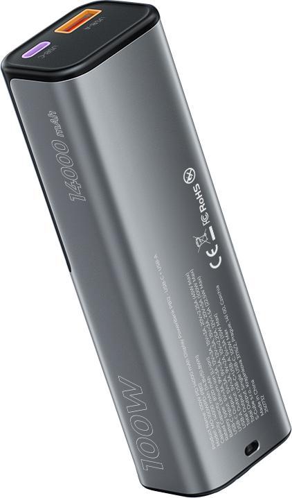 Image du produit Mobile Origin Banque d'alimentation 100W PD 14000mAh Display PowerBank PB12 - USB-C + USB-A (14000 mAh, 100 W)