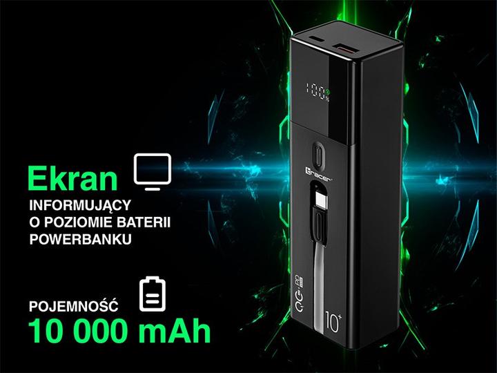 Actual product image Tracer POWERBANK QUANT 10000MAH 100W PD+QC (10000 mAh, 100 W, 37 Wh)