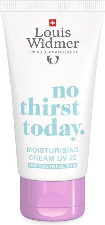 Actual product image Louis Widmer No Thirst Today (50 ml, Day cream, SPF 20)