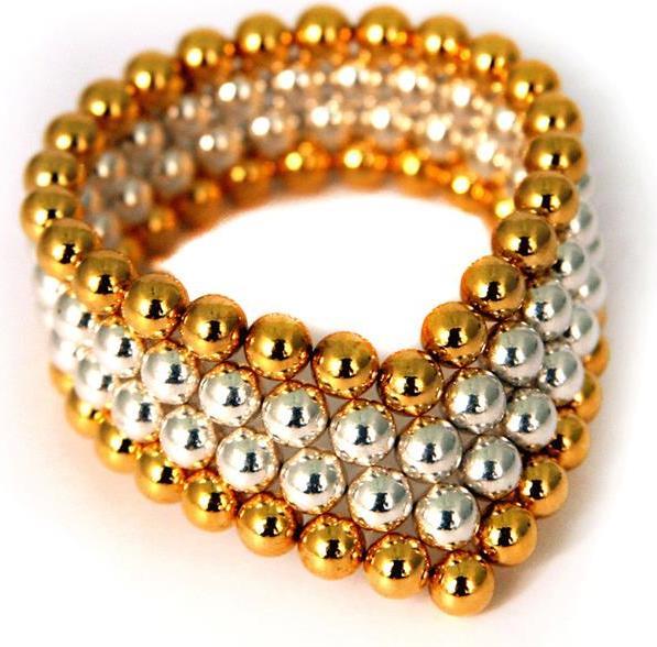 Actual product image Nanodots 64 Bling Gold/Silver