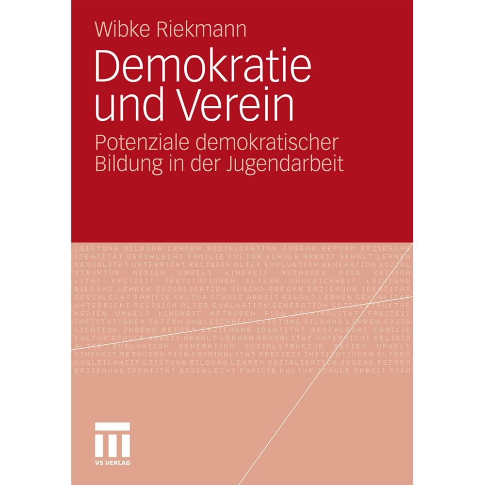 Demokratie und Verein, Fachbücher von Wibke Riekmann