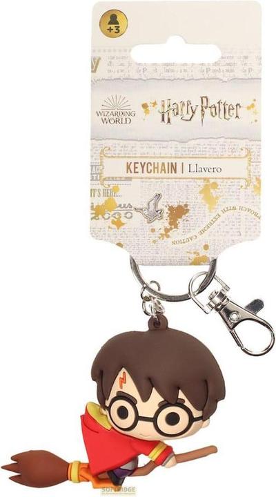 Produktbild NoName HARRY POTTER - Rubber Figure Keychain - Harry Potter Quidditch
