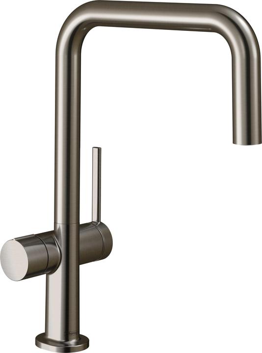 hansgrohe HG single-lever sink mixer U 220 TALIS Appliance stop valve 1jet stainless steel look