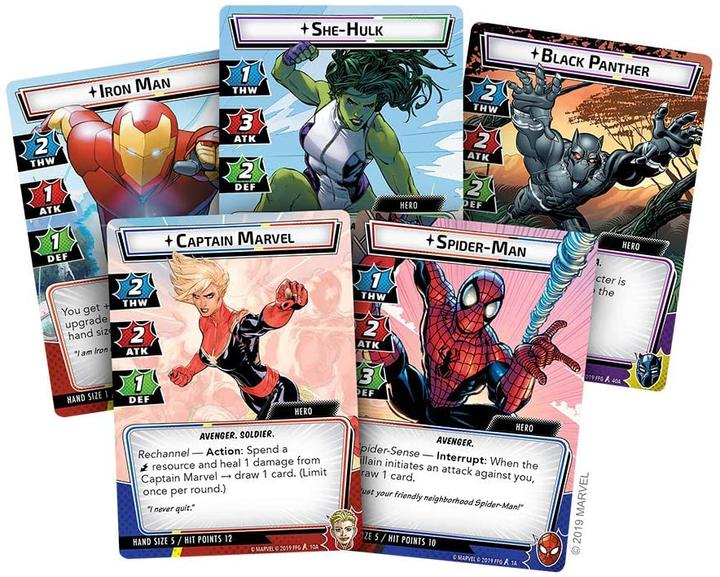 Actual product image Enigma Marvel Champions - Card Game (English) (FMC01EN) (English, 1 - 4 Players)