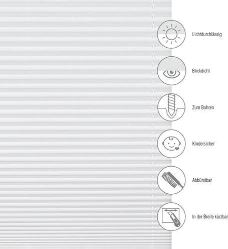 Actual product image Gardinia Plissée Concept (40 x 130 cm)