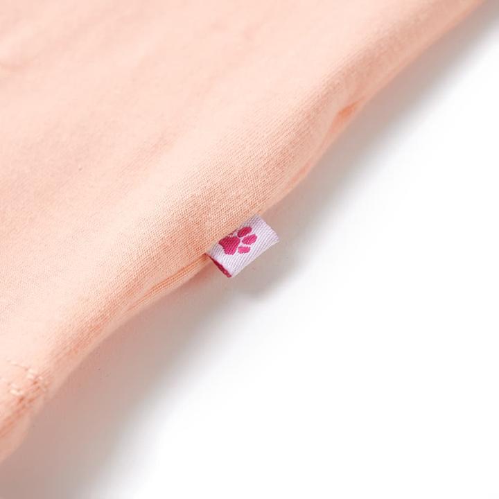 Immagine prodotto vidaXL T-shirt per bambini arancione chiaro 92,Materiale: 95% cotone. 5 (92)
