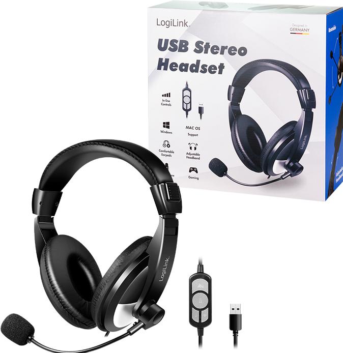Produktbild LogiLink HS0019A (Kabelgebunden, USB-A)