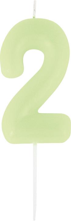 Actual product image Sombo BirthdayFun number candle (2 pcs.)