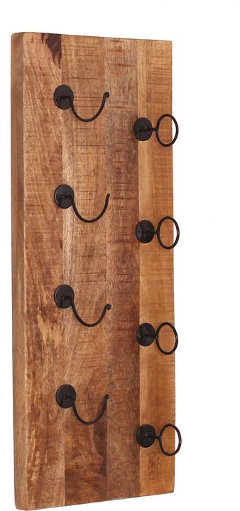 Actual product image SIT Möbel Wall wine rack Rustic nature (33 x 80 x 16 cm, 4 bottles)