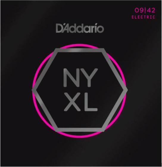 D'Addario Daddario NYXL0942 Nickel Wound E-Gitarre Saiten Super Light 9-42 (42 x, E-Gitarre)