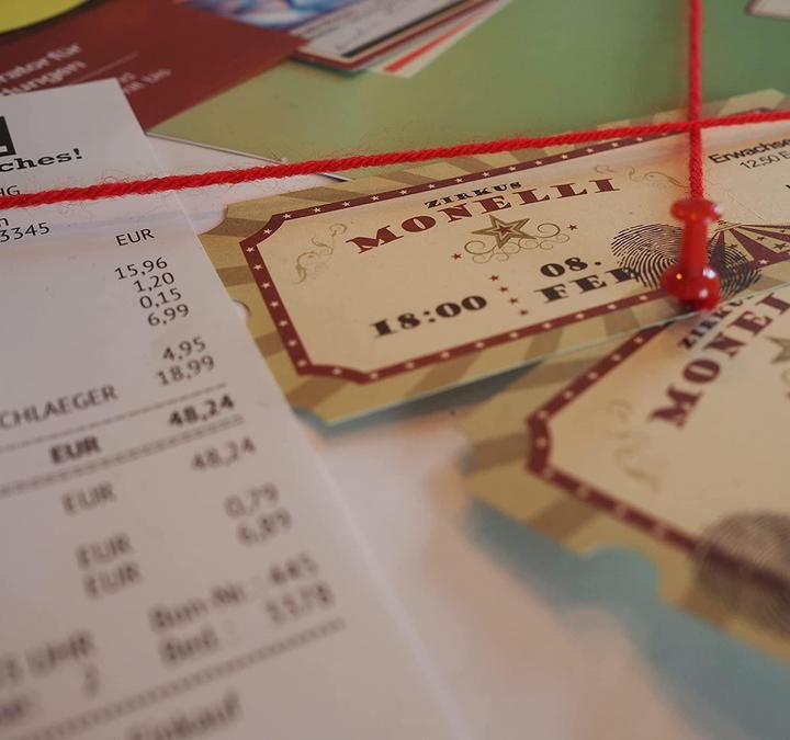 Actual product image Hidden Games Case 4 - A tightrope act (German)