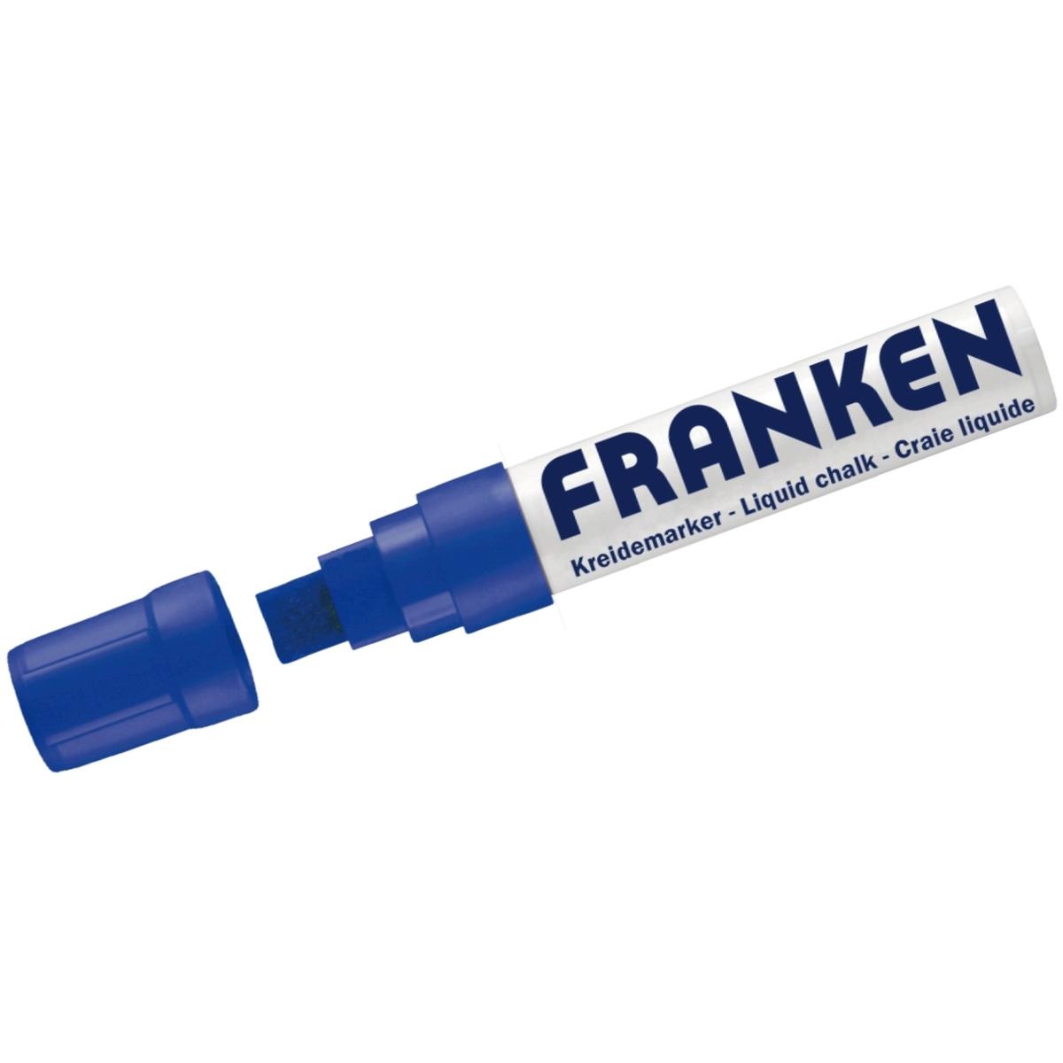 Franken, Marker, Kreidemarker Jumbo (Blau, 15 mm, 1 x)