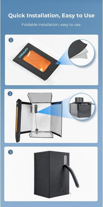 Image du produit Creality Pièce de rechange Couvercle pour imprimantes Halot Resin (Pièce de rechange)