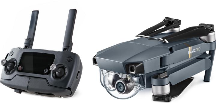 Actual product image DJI Mavic Pro (24 min, 743 g, 12 Mpx)