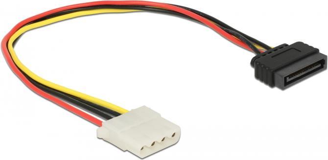 Produktbild Delock SATA/Molex Adapterkabel, 30cm (30 cm, 4 pin PWM, SATA)
