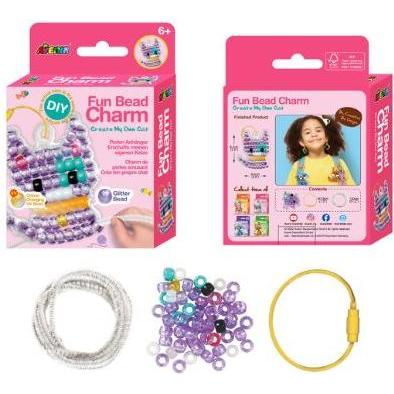 Thumbnail - Teka, Kettenanhänger, AVE Fun Bead Charm-Create My Own Cat, (Metall)