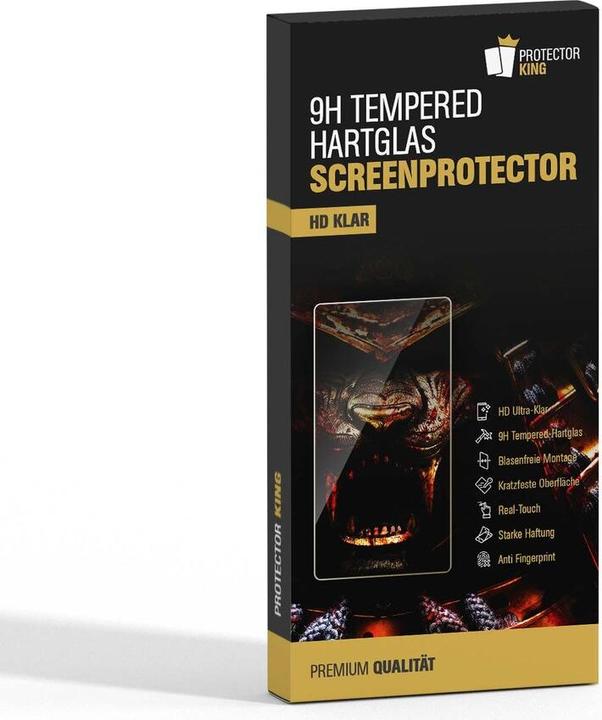 Produktbild Protectorking 2x echtes Tempered 9H Panzerhartglas 3D KLAR (2 Stk., Samsung Galaxy S21 FE)