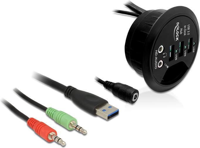 Produktbild Delock Tisch-Hub (USB-A, 3 Ports)