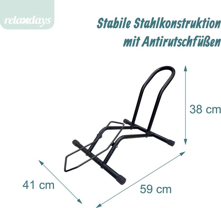 Image du produit Relaxdays support vélo
