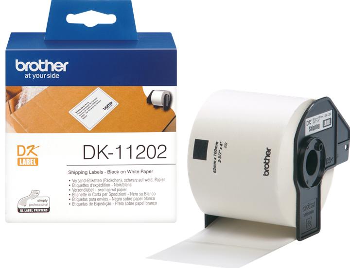 Produktbild Brother DK-11202 Versandetiketten (62 mm)